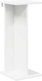 vidaXL Βάση φυτών 2 τεμ. Λευκό 25 x 25,5 x 60,5 εκ. Επεξεργασμένο Ξύλο