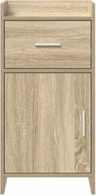 vidaXL Πλαϊνό γραφείο Sonoma Δρυς 40 x 36 x 80 εκ Επεξεργασμένο Ξύλο