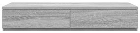 vidaXL Συρτάρια κρεβατιού με συρτάρι Γκρι sonoma 90 x 36.5 x 16.5 εκ