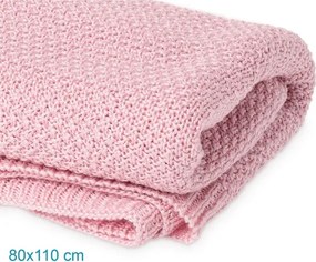 Κουβέρτα Αγκαλιάς Bamboo Kiokids 80x110 Pink