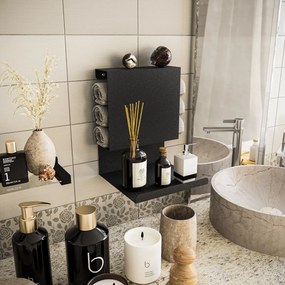 Wall Shelf Brano Black