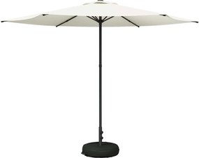 vidaXL Ομπρέλα Κήπου 300 x 300 cm Πολυεστέρας Ορθογώνιος Κρεμ