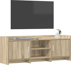 vidaXL Ντουλάπι TV 130 x 33 x 47 εκ Sonoma Δρυς Επεξεργασμένο Ξύλο