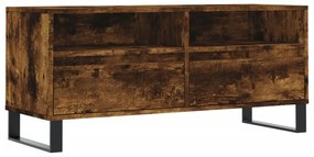 vidaXL Έπιπλο Τηλεόρασης Καπνιστή Δρυς 100x34,5x44,5 εκ. Επεξ. Ξύλο