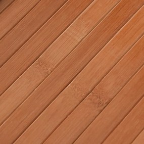 vidaXL Χαλί Ορθογώνιο Καφέ 100 x 300 εκ. Μπαμπού