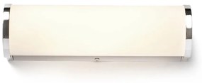 Φωτιστικό Μπάνιου - Τοίχου Danubio 63600 LED 9W 2700K 600Lm Chrome Faro Barcelona Aluminium, Glass