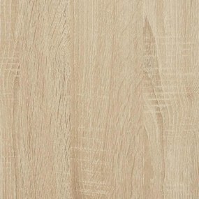 Ράφι παπουτσιών Sonoma Oak 60x25x81 cm Κατασκευασμένο ξύλο - Καφέ