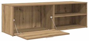 vidaXL Έπιπλο Τηλεόρασης Τεχνίτης Δρυς 120x34x37 εκ. Επεξ. Ξύλο
