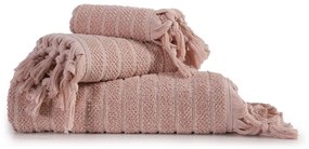 Πετσέτα Meredith Smoke Rose Nef-Nef Προσώπου 50x90cm 100% Cotton
