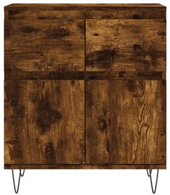 vidaXL Ντουλάπι Καπνιστή Δρυς 60x35x70 εκ. από Επεξεργασμένο Ξύλο