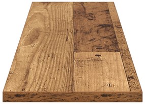 vidaXL Δίσκος Βιβλιοθήκης 4 pcs Καφέ 100 x 40 x 1.5 εκ. Μοριοσανίδα