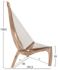 ΚΑΡΕΚΛΑ ΣΑΛΟΝΙΟΥ HARP HM9861 ΞΥΛΟ ΦΡΑΞΙΝΟΣ-ΣΥΝΘ. ΣΧΟΙΝΙ-ΦΥΣΙΚΟ 85x101,5x128,5Yεκ. (1 Τεμμάχια)