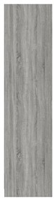 vidaXL Ντουλάπα με Συρτάρια Γκρι Sonoma 50 x 50 x 200 εκ Επεξεργ. Ξύλο