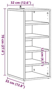 ΠΑΠΟΥΤΣΟΘΗΚΗ ΤΕΧΝΙΤΗΣ ΔΡΥΣ 32X35X70 ΕΚ. ΑΠΟ ΕΠΕΞΕΡΓΑΣΜΕΝΟ ΞΥΛΟ 856712