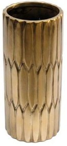 Βάζο 014.OR1960 11x24cm Gold Ceramic