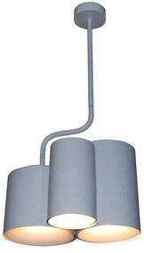 Φωτιστικό Οροφής Κρεμαστό HL-3567-3PA 77-3986 Brody White Homelighting Metal