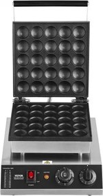VEVOR 25PCS 43mm Mini Dutch Pancake Maker Commercial Dorayaki Baker 1700W