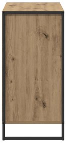 vidaXL Βοηθητικό ντουλάπι Καρυδιά Χειροποίητης Εργασίας