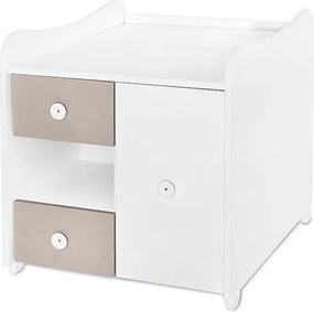 BED MINI MAX 190/72 COLOUR WHITE/STRING  NEW