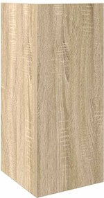 vidaXL Τραπεζάκι με ράφι Sonoma Δρυς 25,5x27x60 εκ.
