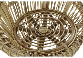 Πολυθρόνα DKD Home Decor 8424001750092 Φυσικό βαμβάκι Λευκό ρατάν (74 x 67 x 85 cm)
