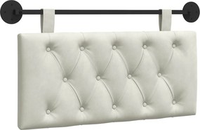 vidaXL Κρεμαστό Κεφαλάρι Κρεμ Βελούδο