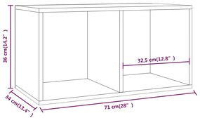 ΈΠΙΠΛΟ ΓΙΑ ΔΙΣΚΟΥΣ ΒΙΝΥΛΙΟΥ ΜΑΥΡΟ 71X34X36 ΕΚ. ΑΠΟ ΜΟΡΙΟΣΑΝΙΔΑ 800118