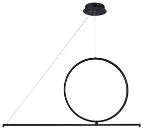 Κρεμαστό Φωτιστικό Οροφής Led Μαύρο 144-16018 Eurolamp-144-16018-Μαύρο 144-16018