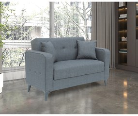 Καναπές Κρεβάτι Διθέσιος ArteLibre GABRIEL 2S Γκρι 146x79x81cm