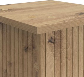 vidaXL Βάση φυτών Artisan Δρυς 30,5 x 30 x 100,5 εκ Επεξεργασμένο Ξύλο