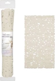Αντιολισθητικό πατάκι μπάνιου - M0832 - 36x66cm - Beige - 21075