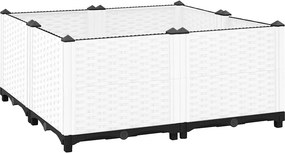 vidaXL Ζαρντινιέρα 80 x 80 x 38 εκ. από Πολυπροπυλένιο