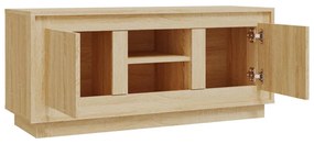 vidaXL Έπιπλο Τηλεόρασης Sonoma Δρυς 102 x 35 x 45 εκ. Επεξεργ. Ξύλο