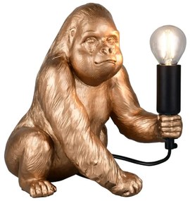 Φωτιστικό Επιτραπέζιο Kong R56611079 E14 10W 23x16x23cm Gold RL Lighting