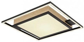 Πλαφονιέρα Φωτιστικό Οροφής LED 40W Μαύρο Jorry 67283-40 Globo Lighting-67283-40-Μαύρο 67283-40