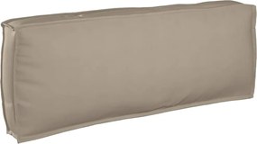 vidaXL Σετ Μαξιλαριών Πάγου 3 pcs Taupe Ύφασμα Όξφορντ