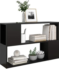 vidaXL Βιβλιοθήκη Μαύρη 100 x 24 x 63 εκ. από Επεξεργασμένο Ξύλο