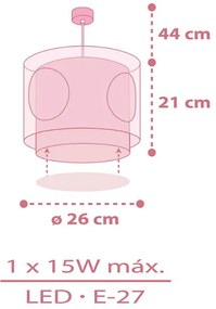 Φωτιστικό οροφής Ango Princess Dance