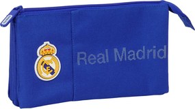 Κασετίνα Real Madrid C.F. Μπλε 22 x 12 x 3 cm
