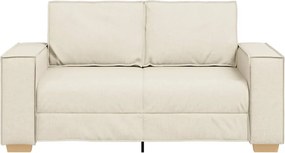vidaXL Διθέσιος Καναπές Λευκό 160x78x84 εκ.