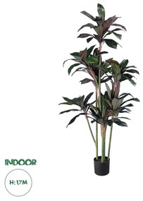 GloboStar® Artificial Garden MELANY FICUS 20041 Τεχνητό Διακοσμητικό Φυτό Φίκος Υ170cm