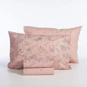 Σεντόνια Μονά (Σετ) Nef-Nef Homeware Smart Carena Pink