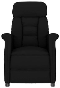vidaXL Καρέκλα Ανακλίνετο Μαύρη Μαύρο 70.5 x 96.5 x 95 cm
