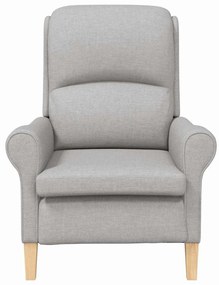 vidaXL Πολυθρόνα Σκούρο γκρι 76 x 94 x 102 εκ. ύφασμα