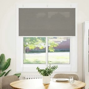 vidaXL Πλισέ περσίδα Ανθρακί 115x100 cm Πλάτος υφάσματος 114,4 cm
