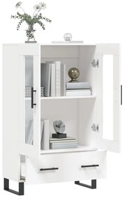 vidaXL Ντουλάπα Λευκή 69,5 x 31 x 115 εκ. από Επεξεργασμένο Ξύλο