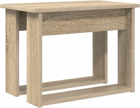 vidaXL Σετ Τραπεζιού Για Καφέ 2 pcs Δρύς Sonoma Επεξεργασμένο ξύλο