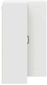 vidaXL Πάνελ πλυντηρίου πιάτων Kalmar Λευκό 57 x 57 x 100 εκ.