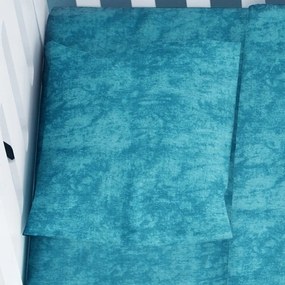 Μαξιλαροθήκη Παιδική Premium Shadow 620 Turquoise DimCol 35X45 100% Βαμβάκι