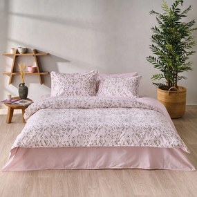 Παπλωματοθήκη Υπέρδιπλη (Σετ 225x245) 2 Όψεων Kentia Versus Rogelia 14 Pink